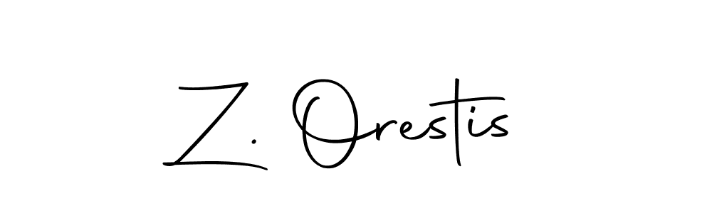 You can use this online signature creator to create a handwritten signature for the name Z. Orestis. This is the best online autograph maker. Z. Orestis signature style 10 images and pictures png