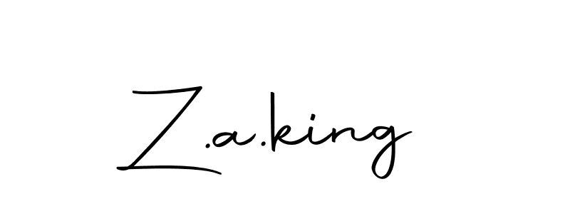 It looks lik you need a new signature style for name Z.a.king. Design unique handwritten (Autography-DOLnW) signature with our free signature maker in just a few clicks. Z.a.king signature style 10 images and pictures png