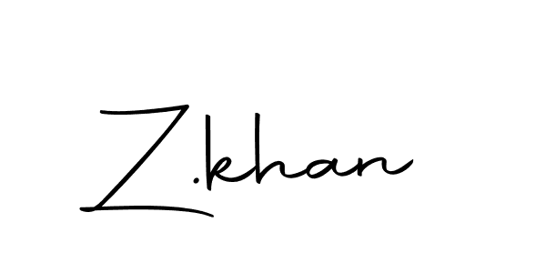 if you are searching for the best signature style for your name Z.khan. so please give up your signature search. here we have designed multiple signature styles  using Autography-DOLnW. Z.khan signature style 10 images and pictures png