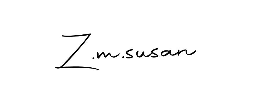 How to Draw Z.m.susan signature style? Autography-DOLnW is a latest design signature styles for name Z.m.susan. Z.m.susan signature style 10 images and pictures png