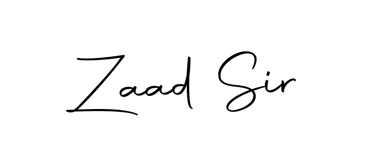 You can use this online signature creator to create a handwritten signature for the name Zaad Sir. This is the best online autograph maker. Zaad Sir signature style 10 images and pictures png