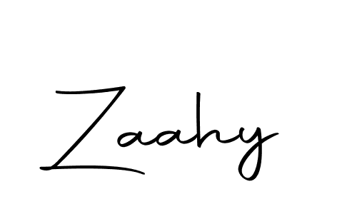 Create a beautiful signature design for name Zaahy. With this signature (Autography-DOLnW) fonts, you can make a handwritten signature for free. Zaahy signature style 10 images and pictures png