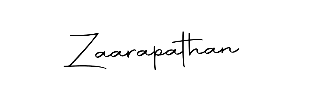 How to make Zaarapathan signature? Autography-DOLnW is a professional autograph style. Create handwritten signature for Zaarapathan name. Zaarapathan signature style 10 images and pictures png