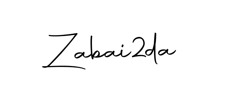 How to make Zabai2da name signature. Use Autography-DOLnW style for creating short signs online. This is the latest handwritten sign. Zabai2da signature style 10 images and pictures png