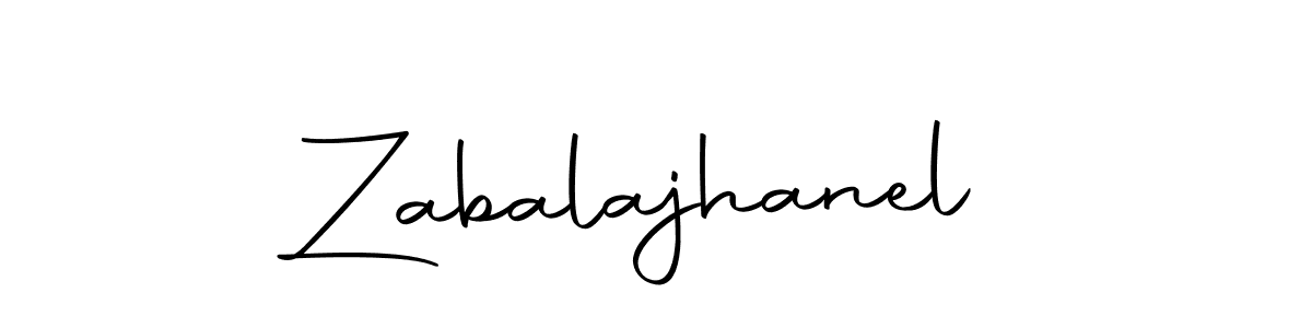 Make a short Zabalajhanel signature style. Manage your documents anywhere anytime using Autography-DOLnW. Create and add eSignatures, submit forms, share and send files easily. Zabalajhanel signature style 10 images and pictures png
