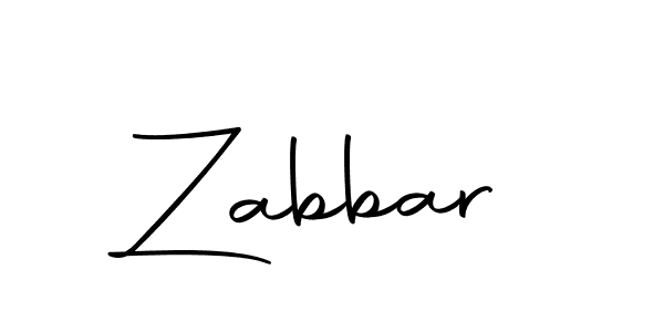 Zabbar stylish signature style. Best Handwritten Sign (Autography-DOLnW) for my name. Handwritten Signature Collection Ideas for my name Zabbar. Zabbar signature style 10 images and pictures png