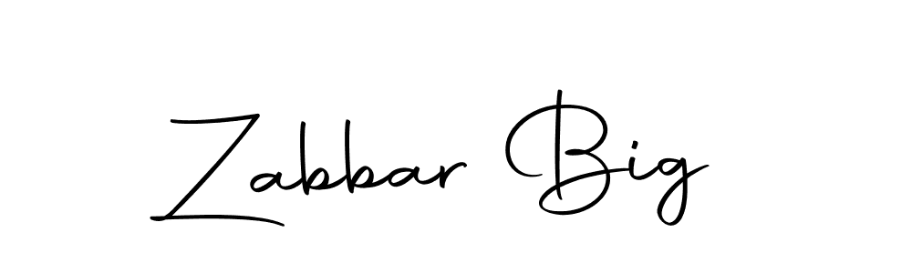 Also we have Zabbar Big name is the best signature style. Create professional handwritten signature collection using Autography-DOLnW autograph style. Zabbar Big signature style 10 images and pictures png