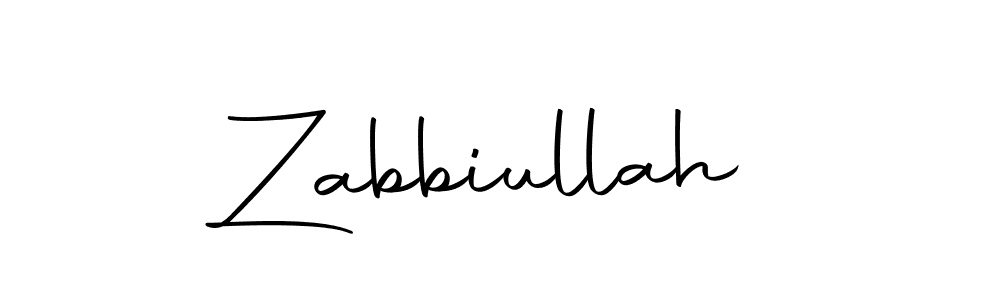 You should practise on your own different ways (Autography-DOLnW) to write your name (Zabbiullah) in signature. don't let someone else do it for you. Zabbiullah signature style 10 images and pictures png