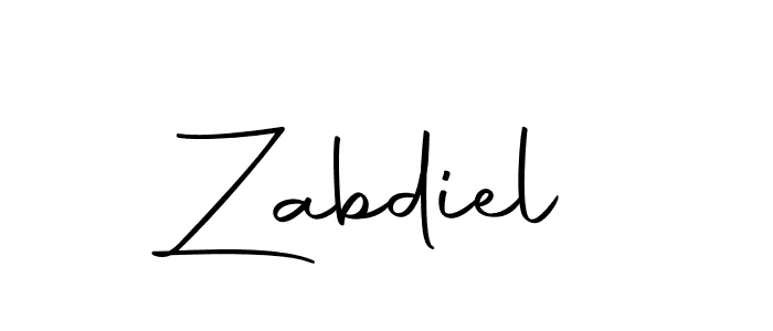 Here are the top 10 professional signature styles for the name Zabdiel. These are the best autograph styles you can use for your name. Zabdiel signature style 10 images and pictures png