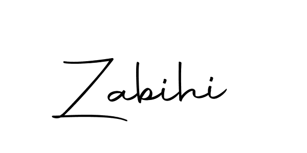 Make a short Zabihi signature style. Manage your documents anywhere anytime using Autography-DOLnW. Create and add eSignatures, submit forms, share and send files easily. Zabihi signature style 10 images and pictures png