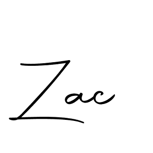 Make a beautiful signature design for name Zac. With this signature (Autography-DOLnW) style, you can create a handwritten signature for free. Zac signature style 10 images and pictures png