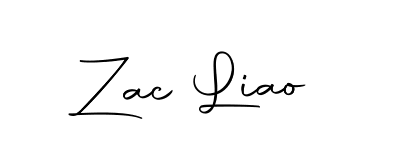 You can use this online signature creator to create a handwritten signature for the name Zac Liao. This is the best online autograph maker. Zac Liao signature style 10 images and pictures png