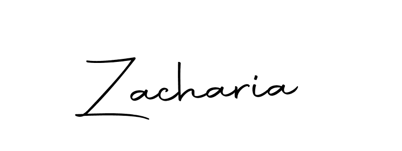 How to make Zacharia signature? Autography-DOLnW is a professional autograph style. Create handwritten signature for Zacharia name. Zacharia signature style 10 images and pictures png