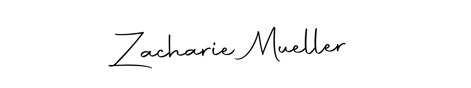 Make a short Zacharie Mueller signature style. Manage your documents anywhere anytime using Autography-DOLnW. Create and add eSignatures, submit forms, share and send files easily. Zacharie Mueller signature style 10 images and pictures png