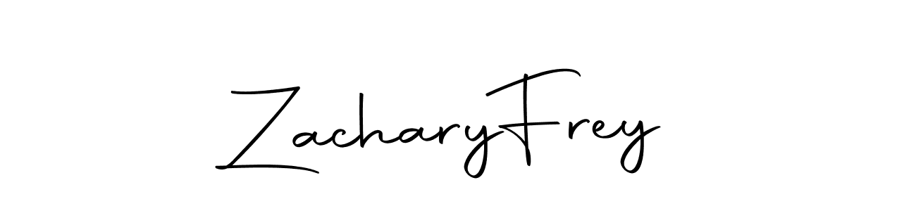 Design your own signature with our free online signature maker. With this signature software, you can create a handwritten (Autography-DOLnW) signature for name Zachary  Frey. Zachary  Frey signature style 10 images and pictures png