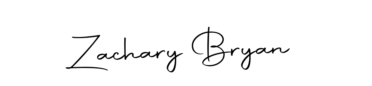 Use a signature maker to create a handwritten signature online. With this signature software, you can design (Autography-DOLnW) your own signature for name Zachary Bryan. Zachary Bryan signature style 10 images and pictures png