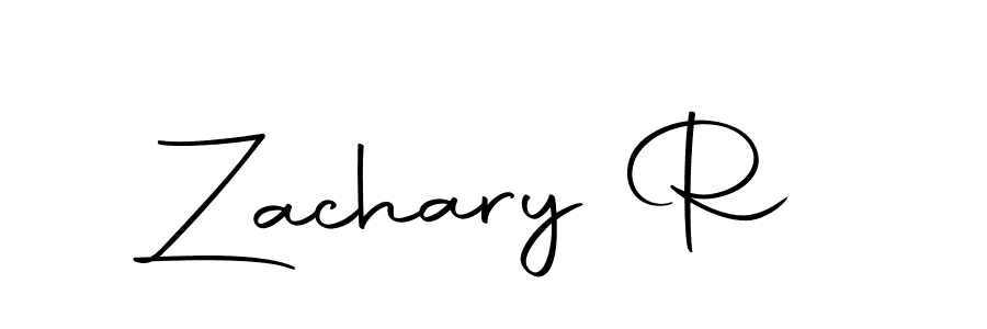 How to make Zachary R signature? Autography-DOLnW is a professional autograph style. Create handwritten signature for Zachary R name. Zachary R signature style 10 images and pictures png