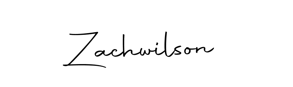 Zachwilson stylish signature style. Best Handwritten Sign (Autography-DOLnW) for my name. Handwritten Signature Collection Ideas for my name Zachwilson. Zachwilson signature style 10 images and pictures png