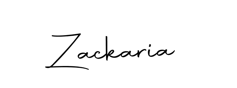 Make a beautiful signature design for name Zackaria. With this signature (Autography-DOLnW) style, you can create a handwritten signature for free. Zackaria signature style 10 images and pictures png