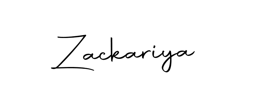 Make a beautiful signature design for name Zackariya. Use this online signature maker to create a handwritten signature for free. Zackariya signature style 10 images and pictures png