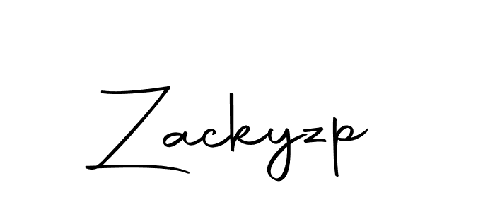 Create a beautiful signature design for name Zackyzp. With this signature (Autography-DOLnW) fonts, you can make a handwritten signature for free. Zackyzp signature style 10 images and pictures png