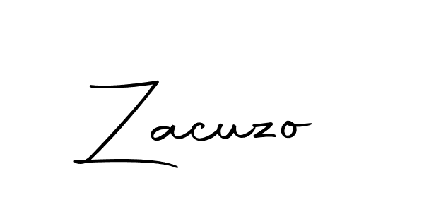 Make a beautiful signature design for name Zacuzo. Use this online signature maker to create a handwritten signature for free. Zacuzo signature style 10 images and pictures png