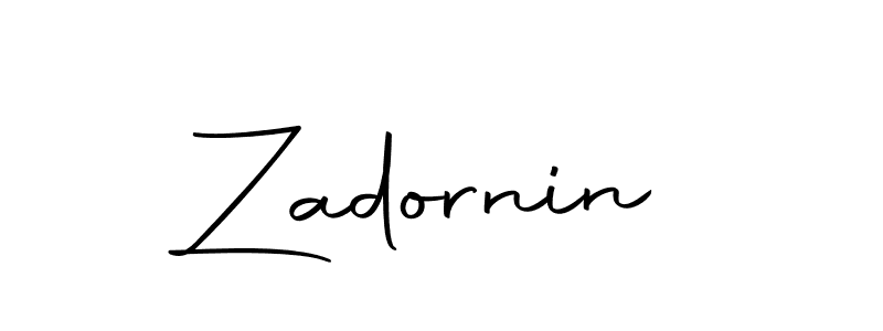 The best way (Autography-DOLnW) to make a short signature is to pick only two or three words in your name. The name Zadornin include a total of six letters. For converting this name. Zadornin signature style 10 images and pictures png