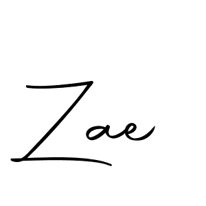 Design your own signature with our free online signature maker. With this signature software, you can create a handwritten (Autography-DOLnW) signature for name Zae. Zae signature style 10 images and pictures png