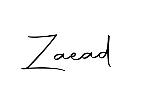 How to make Zaead name signature. Use Autography-DOLnW style for creating short signs online. This is the latest handwritten sign. Zaead signature style 10 images and pictures png