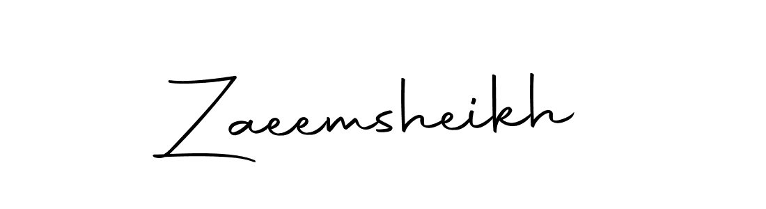 if you are searching for the best signature style for your name Zaeemsheikh. so please give up your signature search. here we have designed multiple signature styles  using Autography-DOLnW. Zaeemsheikh signature style 10 images and pictures png