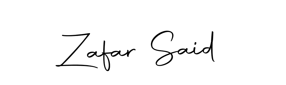 You can use this online signature creator to create a handwritten signature for the name Zafar Said. This is the best online autograph maker. Zafar Said signature style 10 images and pictures png