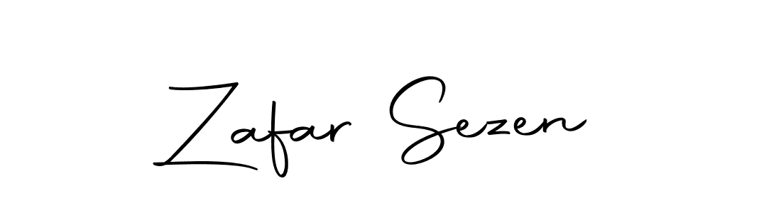 Use a signature maker to create a handwritten signature online. With this signature software, you can design (Autography-DOLnW) your own signature for name Zafar Sezen. Zafar Sezen signature style 10 images and pictures png