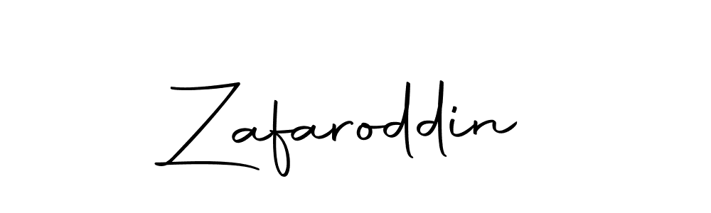 Create a beautiful signature design for name Zafaroddin. With this signature (Autography-DOLnW) fonts, you can make a handwritten signature for free. Zafaroddin signature style 10 images and pictures png