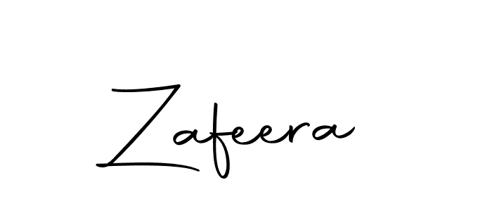 Also we have Zafeera name is the best signature style. Create professional handwritten signature collection using Autography-DOLnW autograph style. Zafeera signature style 10 images and pictures png