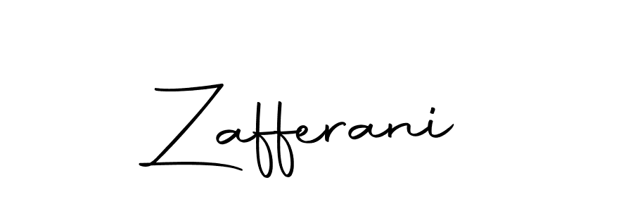 Make a beautiful signature design for name Zafferani. With this signature (Autography-DOLnW) style, you can create a handwritten signature for free. Zafferani signature style 10 images and pictures png