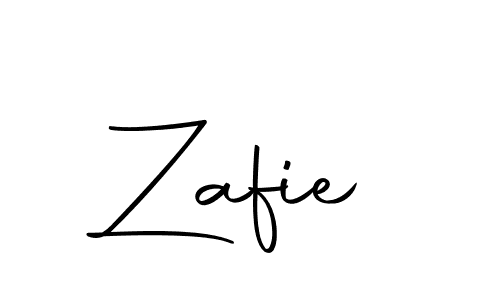Create a beautiful signature design for name Zafie. With this signature (Autography-DOLnW) fonts, you can make a handwritten signature for free. Zafie signature style 10 images and pictures png