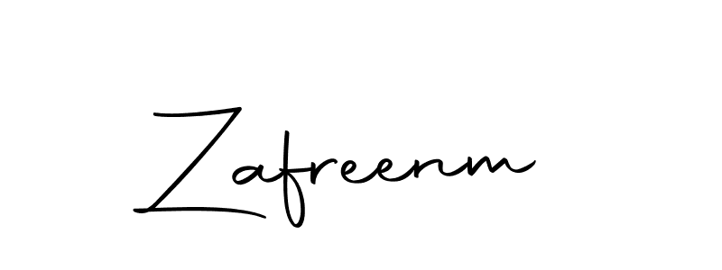 The best way (Autography-DOLnW) to make a short signature is to pick only two or three words in your name. The name Zafreenm include a total of six letters. For converting this name. Zafreenm signature style 10 images and pictures png