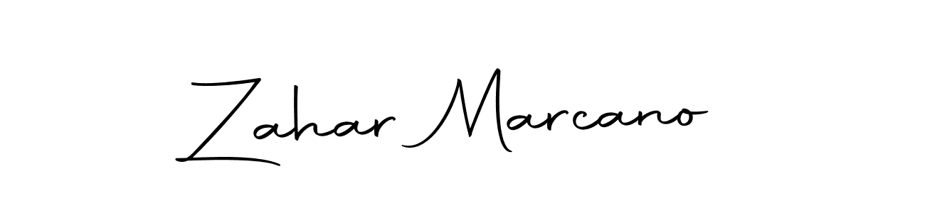 Also we have Zahar Marcano name is the best signature style. Create professional handwritten signature collection using Autography-DOLnW autograph style. Zahar Marcano signature style 10 images and pictures png