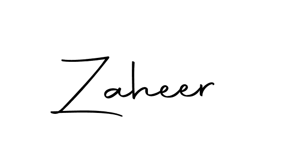 Make a beautiful signature design for name Zaheer. Use this online signature maker to create a handwritten signature for free. Zaheer signature style 10 images and pictures png