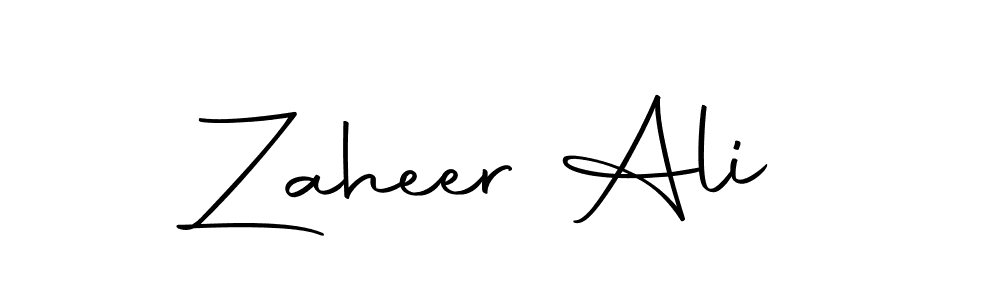 Make a short Zaheer Ali signature style. Manage your documents anywhere anytime using Autography-DOLnW. Create and add eSignatures, submit forms, share and send files easily. Zaheer Ali signature style 10 images and pictures png