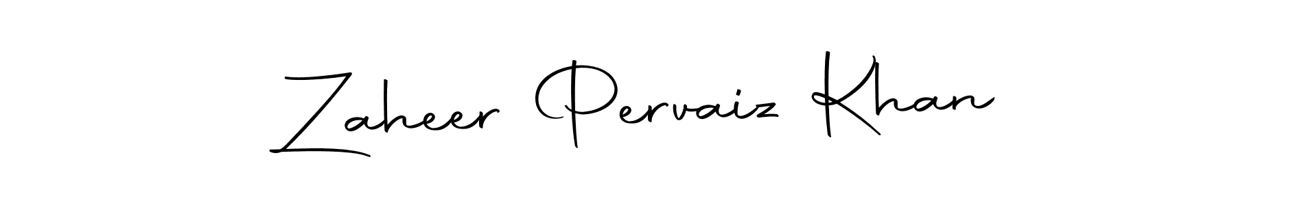 It looks lik you need a new signature style for name Zaheer Pervaiz Khan. Design unique handwritten (Autography-DOLnW) signature with our free signature maker in just a few clicks. Zaheer Pervaiz Khan signature style 10 images and pictures png