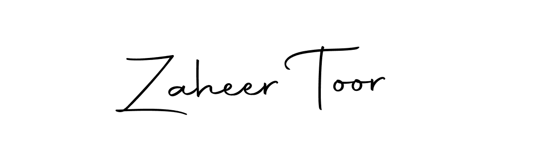 if you are searching for the best signature style for your name Zaheer Toor. so please give up your signature search. here we have designed multiple signature styles  using Autography-DOLnW. Zaheer Toor signature style 10 images and pictures png