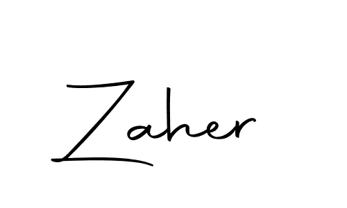 Similarly Autography-DOLnW is the best handwritten signature design. Signature creator online .You can use it as an online autograph creator for name Zaher. Zaher signature style 10 images and pictures png
