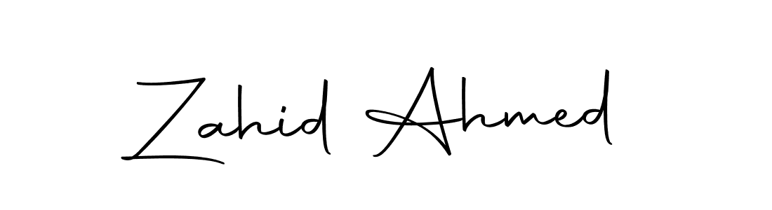 Similarly Autography-DOLnW is the best handwritten signature design. Signature creator online .You can use it as an online autograph creator for name Zahid Ahmed. Zahid Ahmed signature style 10 images and pictures png