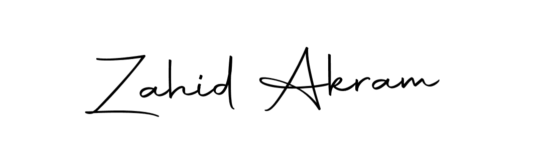 You should practise on your own different ways (Autography-DOLnW) to write your name (Zahid Akram) in signature. don't let someone else do it for you. Zahid Akram signature style 10 images and pictures png