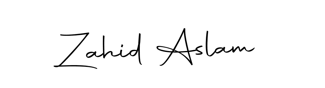 Also we have Zahid Aslam name is the best signature style. Create professional handwritten signature collection using Autography-DOLnW autograph style. Zahid Aslam signature style 10 images and pictures png