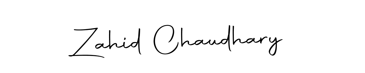 Here are the top 10 professional signature styles for the name Zahid Chaudhary. These are the best autograph styles you can use for your name. Zahid Chaudhary signature style 10 images and pictures png