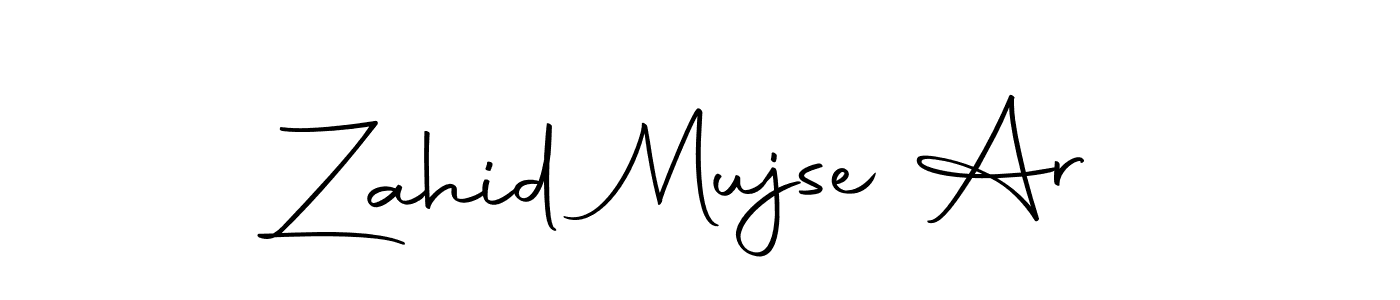 You can use this online signature creator to create a handwritten signature for the name Zahid Mujse Ar. This is the best online autograph maker. Zahid Mujse Ar signature style 10 images and pictures png