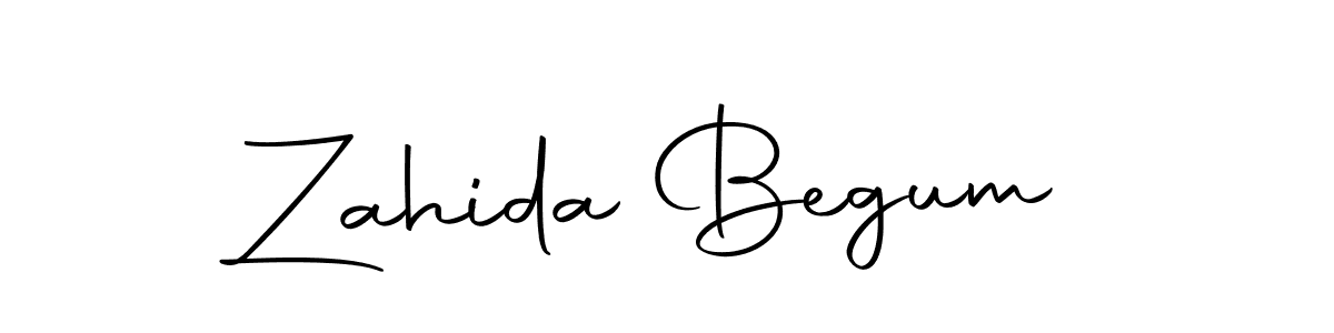 Use a signature maker to create a handwritten signature online. With this signature software, you can design (Autography-DOLnW) your own signature for name Zahida Begum. Zahida Begum signature style 10 images and pictures png