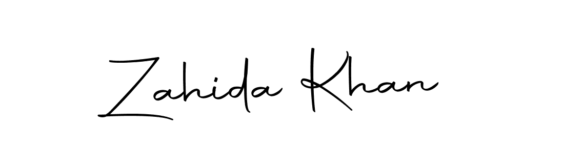 if you are searching for the best signature style for your name Zahida Khan. so please give up your signature search. here we have designed multiple signature styles  using Autography-DOLnW. Zahida Khan signature style 10 images and pictures png